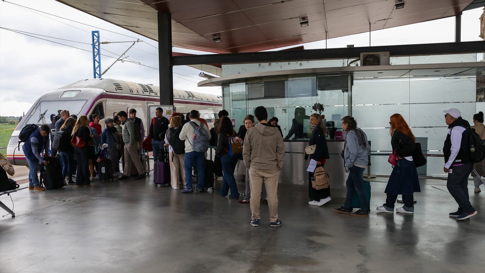 A estación de Toledo funciona con normalidade o día despois do roubo (Juanma Jiménez/Europa Press/Arquivo)