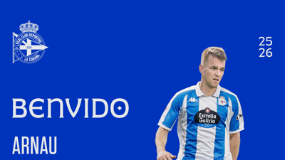 Arnau Comas asina ata 2028. @RCDeportivo
