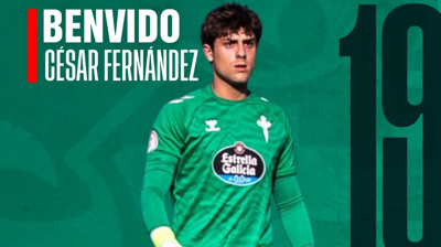 Anuncio de César Fernández. @racingferrolsad