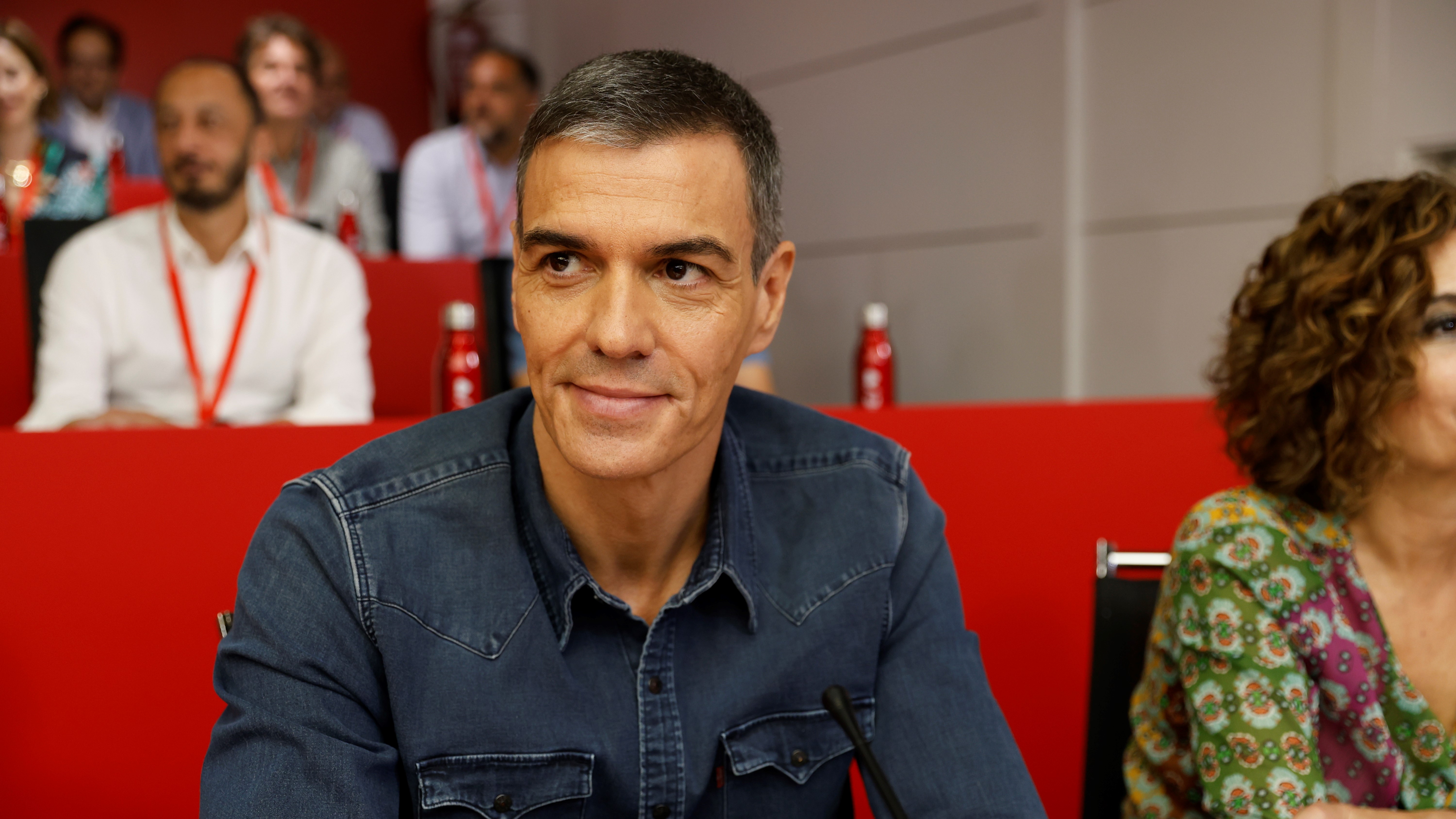 O secretario xeral do PSOE en Ferraz. EFE/Pablo Blazquez Dominguez/POOL