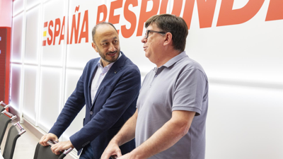 Salazar (dereita) nunha imaxe de arquivo. EUROPA PRESS/Eva Ercolanese