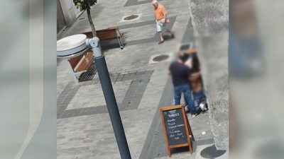 Captura de pantalla do último episodio violento no barrio da Milagrosa