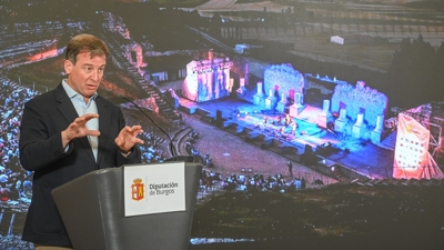 O presidente da Deputación de Burgos, Borja Suárez. Europa Press / Deputación de Burgos