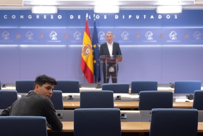 Imaxe de arquivo dunha rolda de prensa no Congreso dos Deputados ( Eduardo Parra - Europa Press )