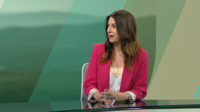 A conselleira do Medio Rural, María José Gómez, este venres nunha entrevista no 'Bos días' da TVG