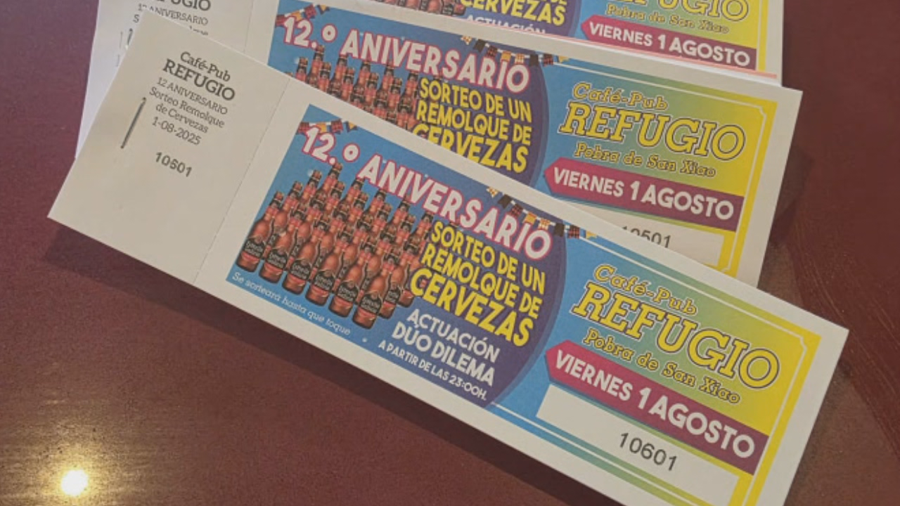 Sortea Sortea un remolque de 4.592 botellas de cervexa polo aniversario da súa ...