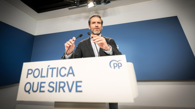 O portavoz do Partido Popular Borja Sémper. Europa Press / Diego Radamés