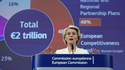 Presidenta da Comisión Europea Ursula von der Leyen/Yves Herman/Reuters