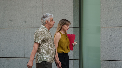 A excargo de la empresa pública Tragsatec, Virginia Barbancho, a sús chegada á Audiencia Nacional -Matias Chiofalo - Europa Press
