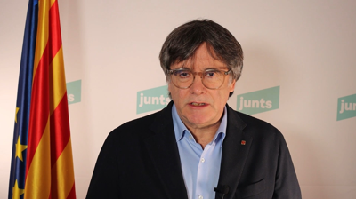 O expresidente da Generalitat e presidente de Junts, Carles Puigdemont/Foto de arquivo/Europa Press
