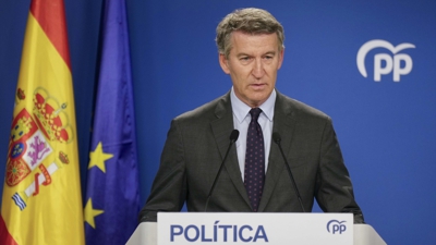 O líder do PP, Alberto Núñez Feijóo. Europa Press / Partido Popular