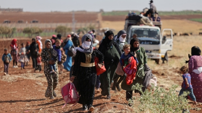 A violencia sectaria en Al Sueida provocou o desprazamento de 2.000 familias. REUTERS/Khalil Ashawi
