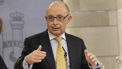 O ministro de Facenda Cristóbal Montoro no Consello de Ministros/Foto de arquivo/Europa Press