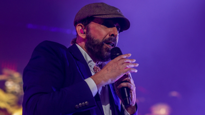 O cantante Juan Luis Guerra, durante unha actuación/Foto de arquivo/ Ricardo Rubio/ Europa Press