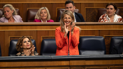 A vicepresidenta segunda e ministra de Traballo e Economía Social, Yolanda Díaz - Ananda Manjón - Europa Press