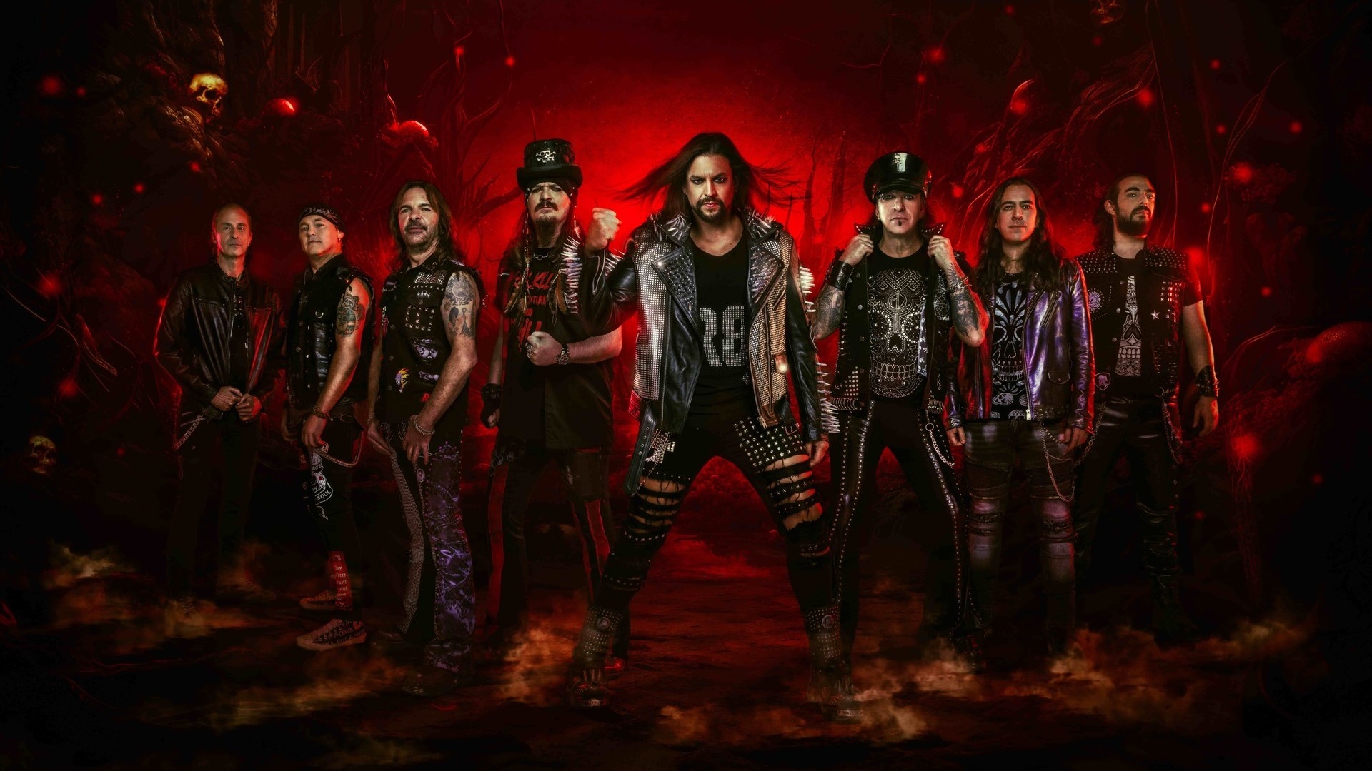 Formación actual da banda Mago de Oz.  Europa Press
