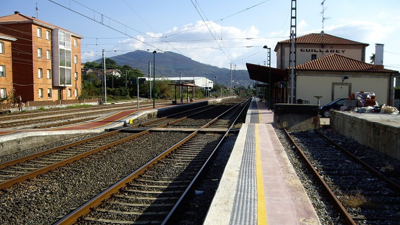 Estación de tren de Guillarei.  Europa Press