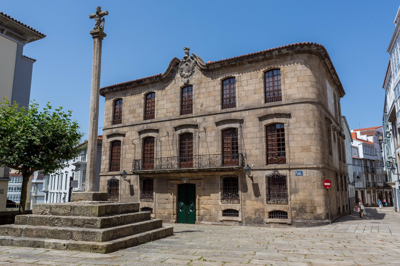 Imaxe de arquivo da Casa Cornide, na Coruña. Foto: Sandra Rei - EP