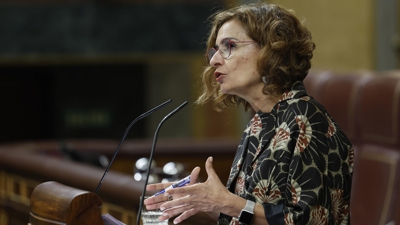 Imaxe de arquivo da minista de Facenda, María Jesús Montero. EFE/Chema Moya