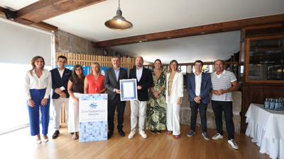 Entrega do selo de marca de garantía da Xunta de Galicia ao Gran Talaso Hotel Sanxenxo/Xunta de Galicia