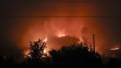 Incendio da Cañiza (Adrián Irago - Europa Press)