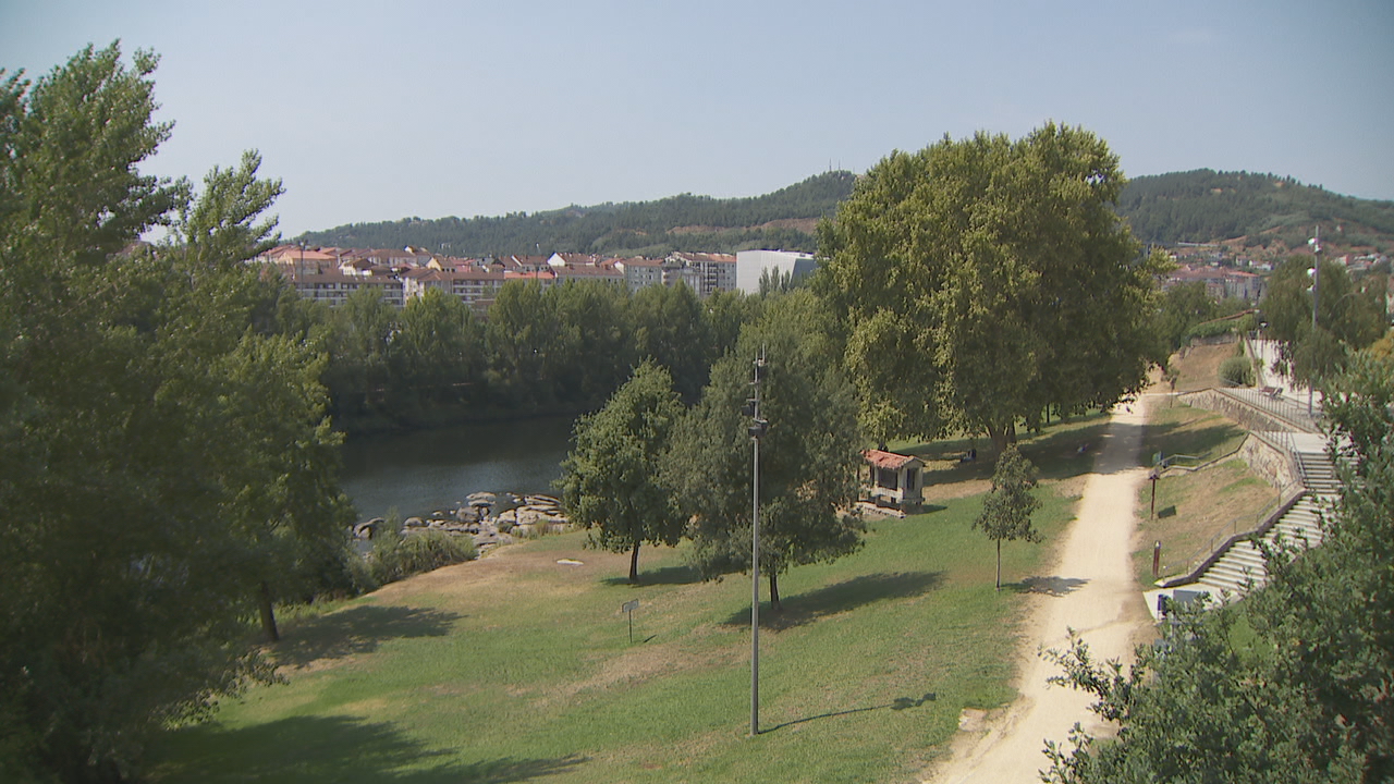As máximas en Ourense sitúanse por riba dos 36 graos