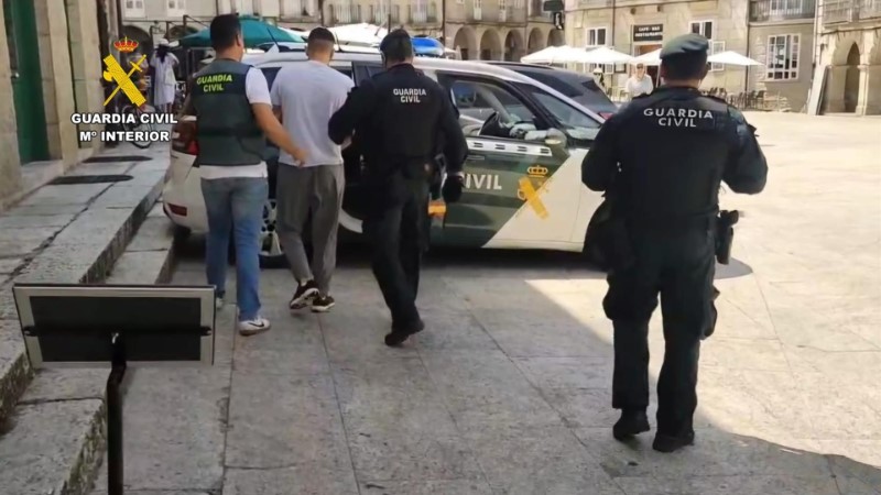Detención do membro da banda extraditado desde Bélxica