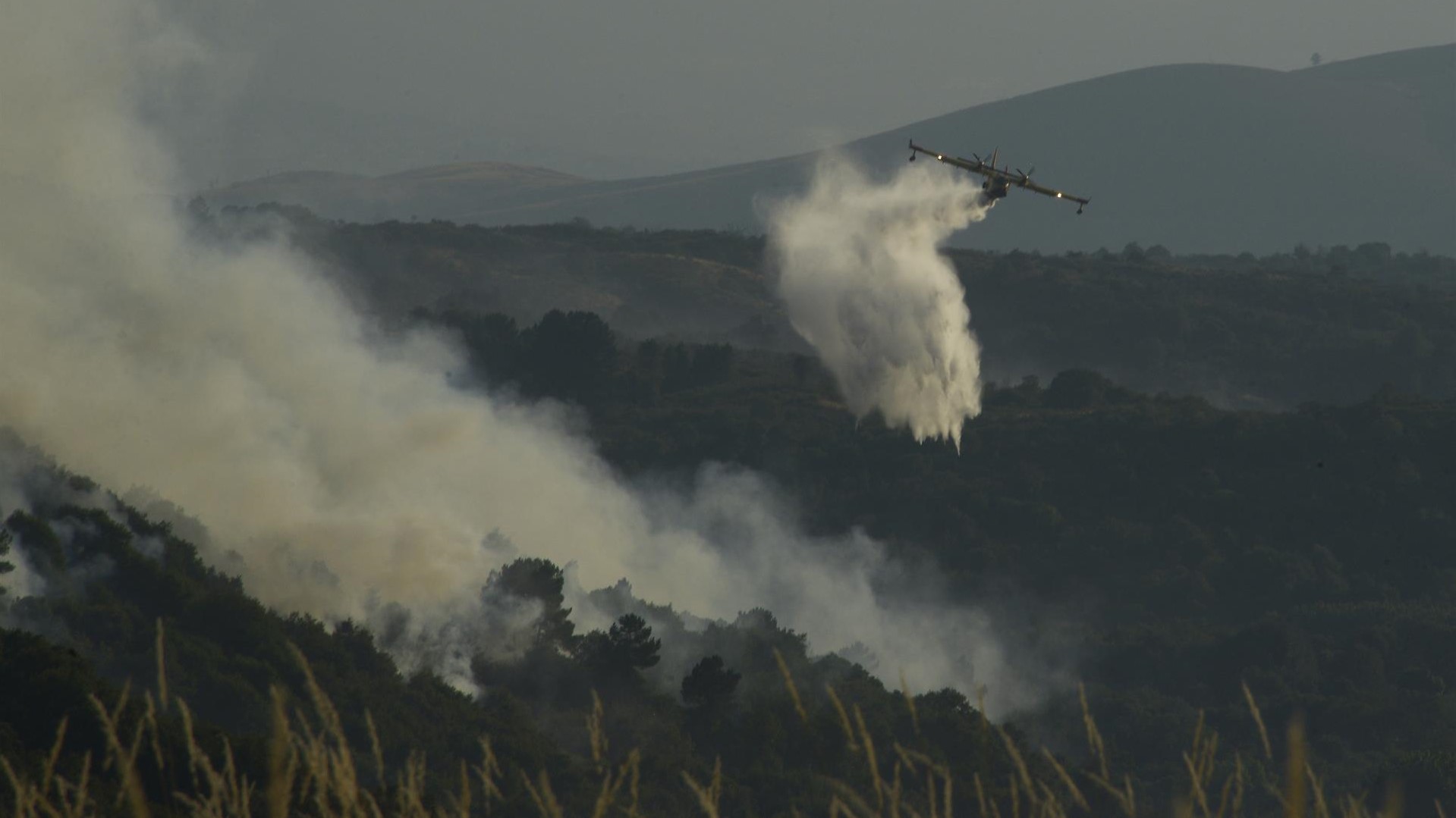 Incendio de Vilardevós (Europapress)