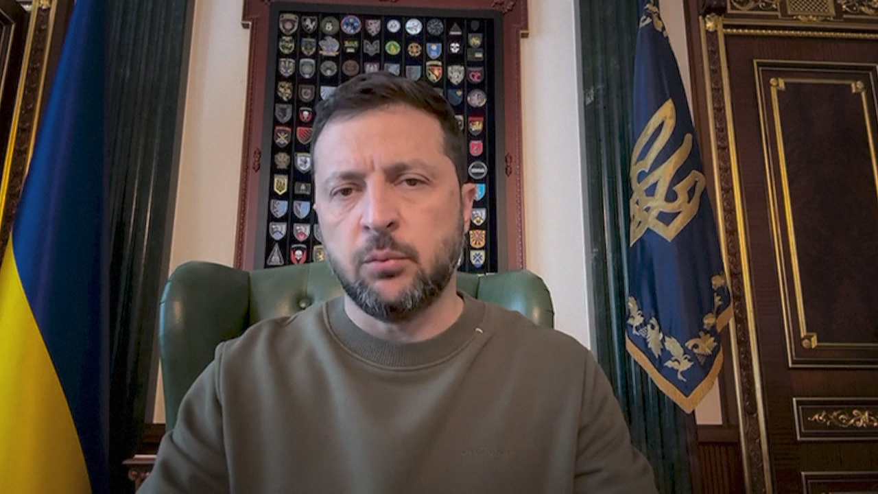 Volodimir Zelenski asegura que Ucraína non entregará terras aos ocupantes rusos