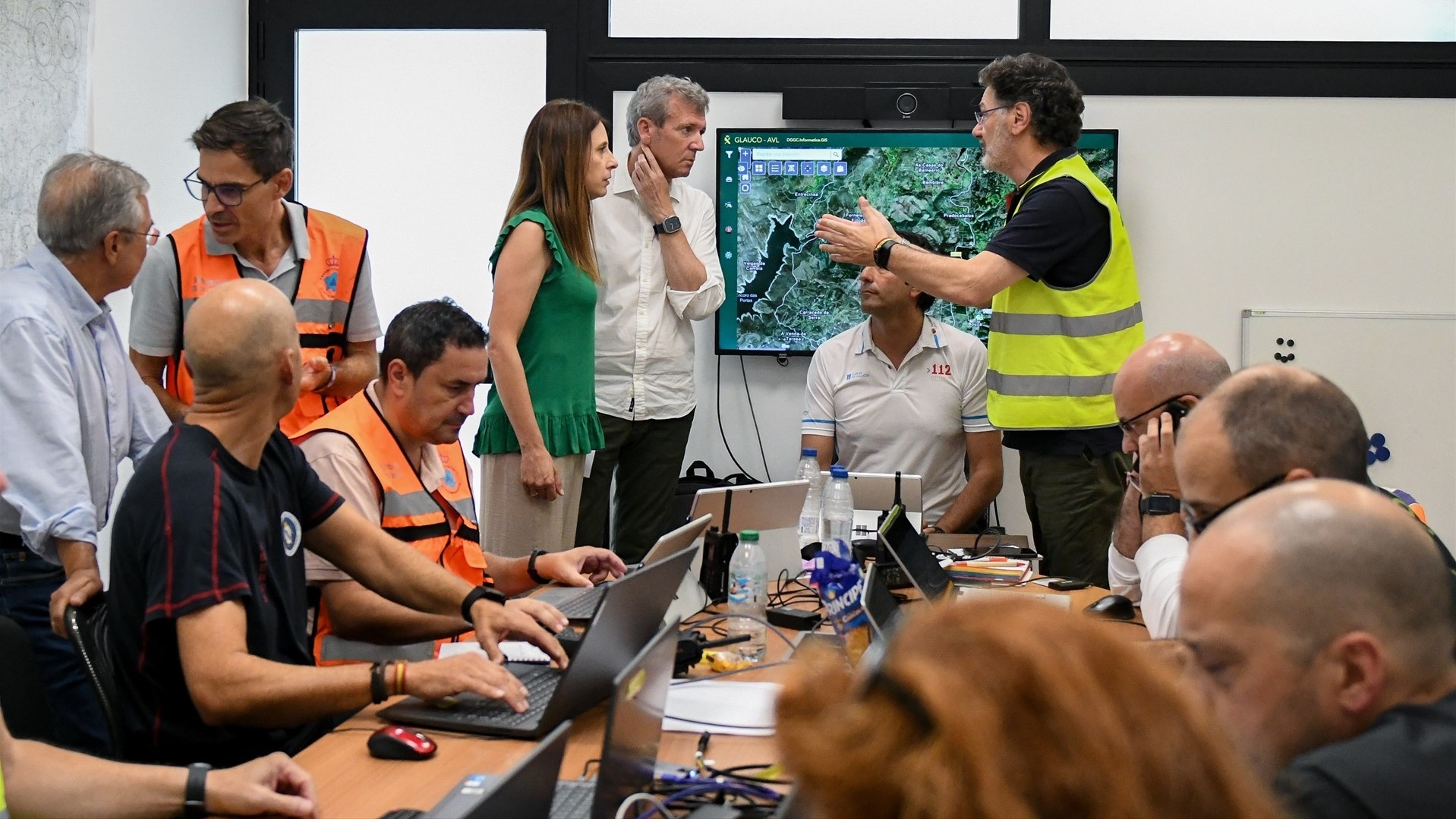O presidente da Xunta visita do CECOP de Ourense