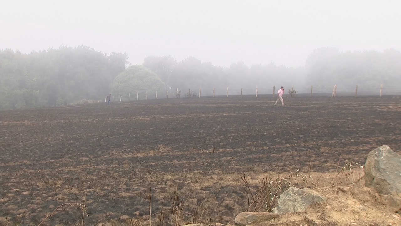 O lume en San Martiño de Oleiros, en Toques, quedou