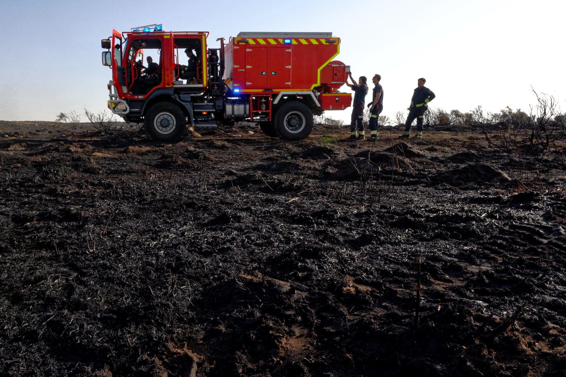 Incendio de Ávila. Foto: EFE/ Raul Sanchidrián