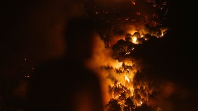 Chamas do Lume de Quiroga (Lugo)/Carlos Castro/Europa Press