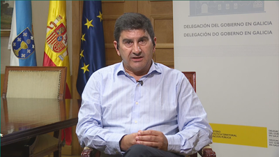 O delegado do Goberno en Galicia, Pedro Blanco (Delegación do Goberno en Galicia)