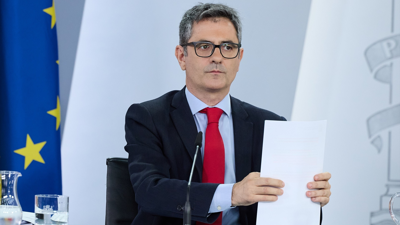 O ministro da Presidencia, Félix Bolaños (Foto de arquivo/Jesús Hellín/Europa Press)