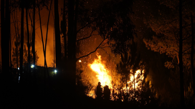 Vista dun incendio/Gustavo de la Paz/Europa Press