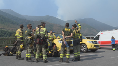 Galicia, Castela e León e Asturias seguen sendo as comunidades máis afectadas polo lume