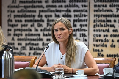 A ministra compareceu no Senado pola vaga de incendios. EFE/Fernando Villar
