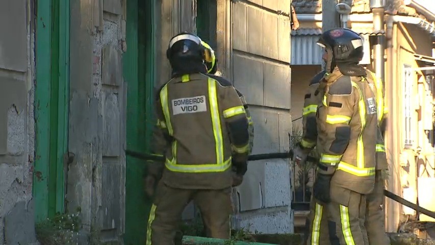 Bombeiros de Vigo, nunha imaxe de arquivo