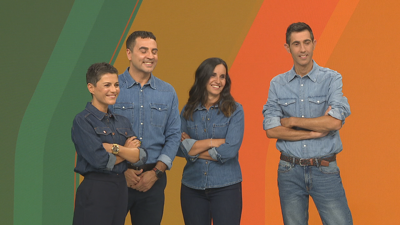 De esquerda a dereita: Lorena Pose, Sevi Martínez, Irene Lourido e Gustavo Varela