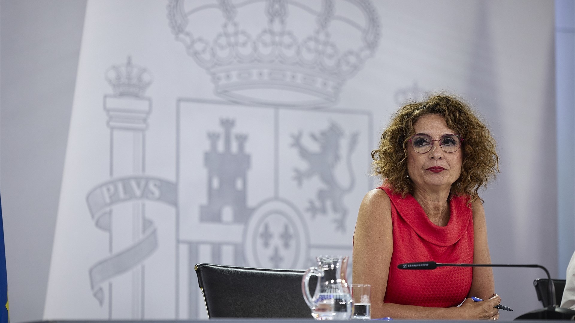 A vicepresidenta primera e ministra de Facenda María Jesús Montero, despois da reunión do Consello de Ministros, (Jesús Hellín / Europa Press)