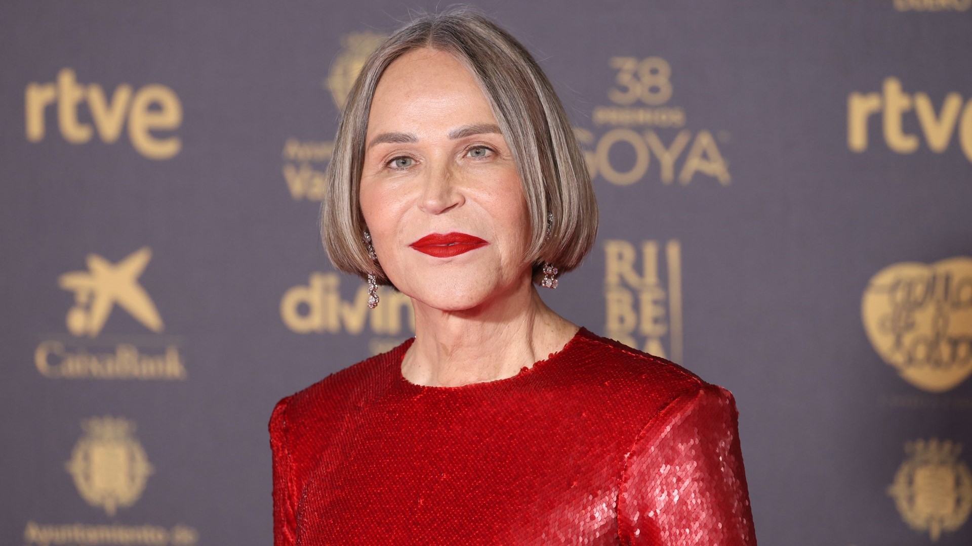 A actriz Antonia San Juan posa na alfombra previa á gala da 38 edición dos Premios Goya. Raúl Terrel - Europa Press - Arquivo