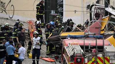 O accidente produciuse ao romper o cable de seguridade (Reuters)