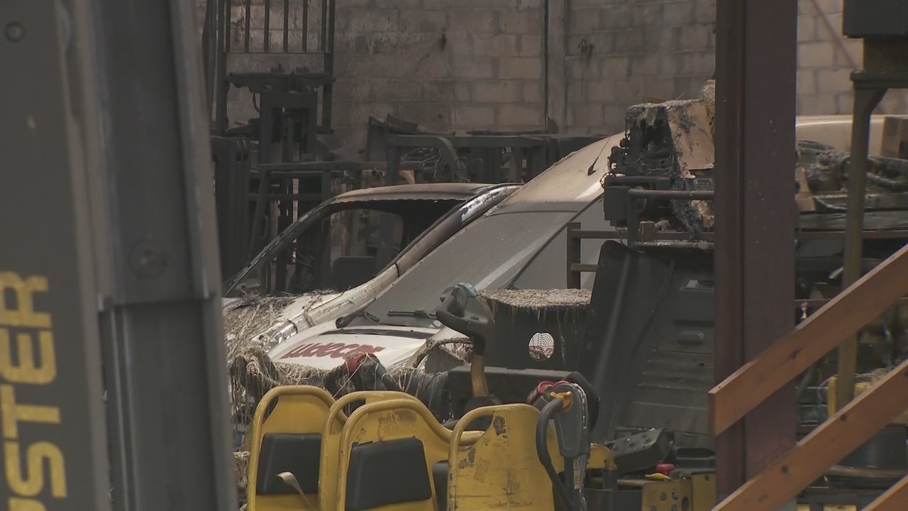 Os danos materiais foron cuantiosos