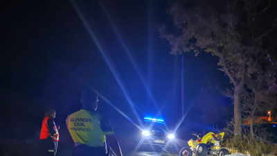 O quad accidentado nunha imaxe da Garda Civil