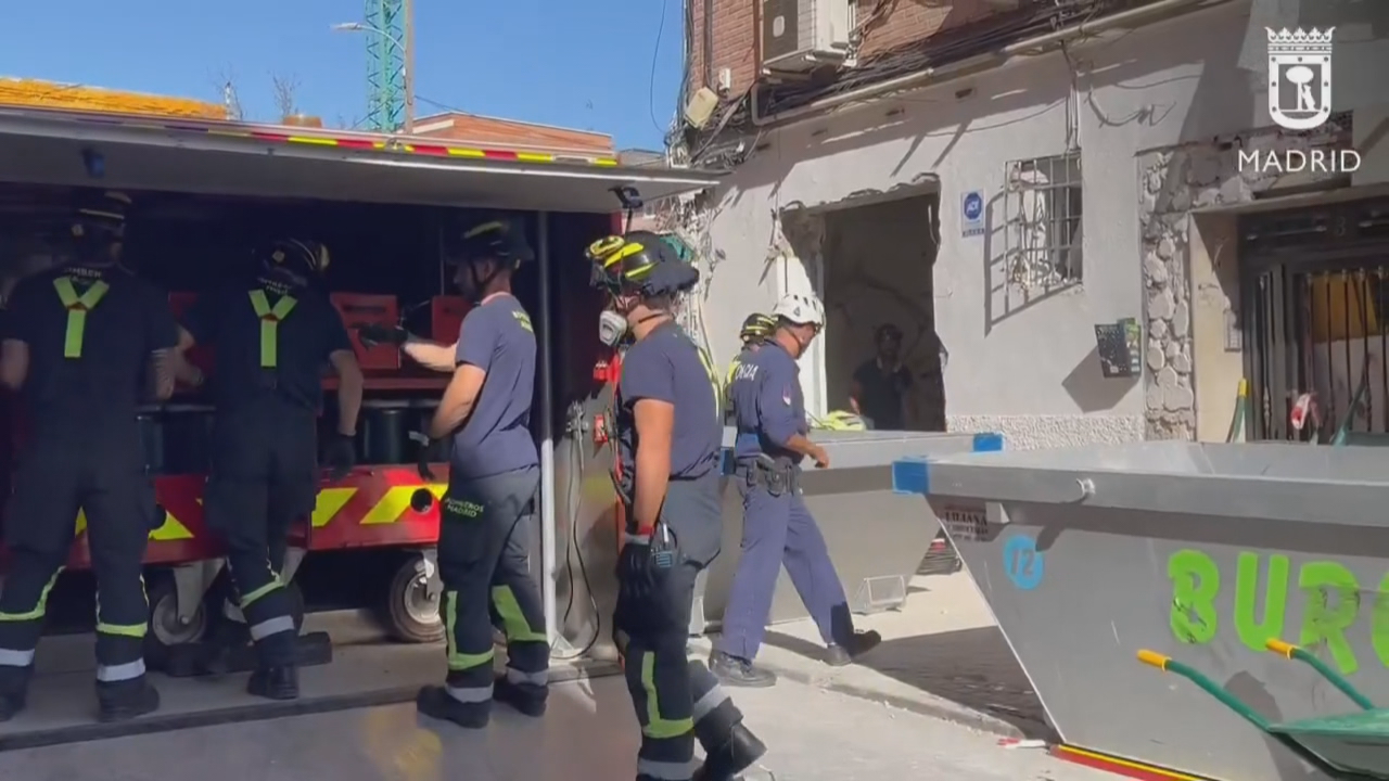 A explosión sucedeu nun edificio do madrileño barrio de Vallecas