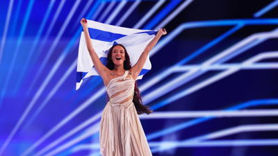Eden Golan de Israel sobe ao escenario na final do Festival da Canción de Eurovisión en 2024/Foto de arquivo/Jens Büttner/Europa Press