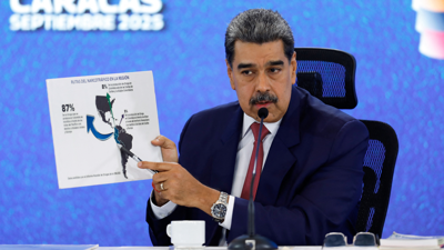 O presidente venezolano Nicolás Maduro en rolda de prensa este martes. REUTERS/Leonardo Fernandez Viloria