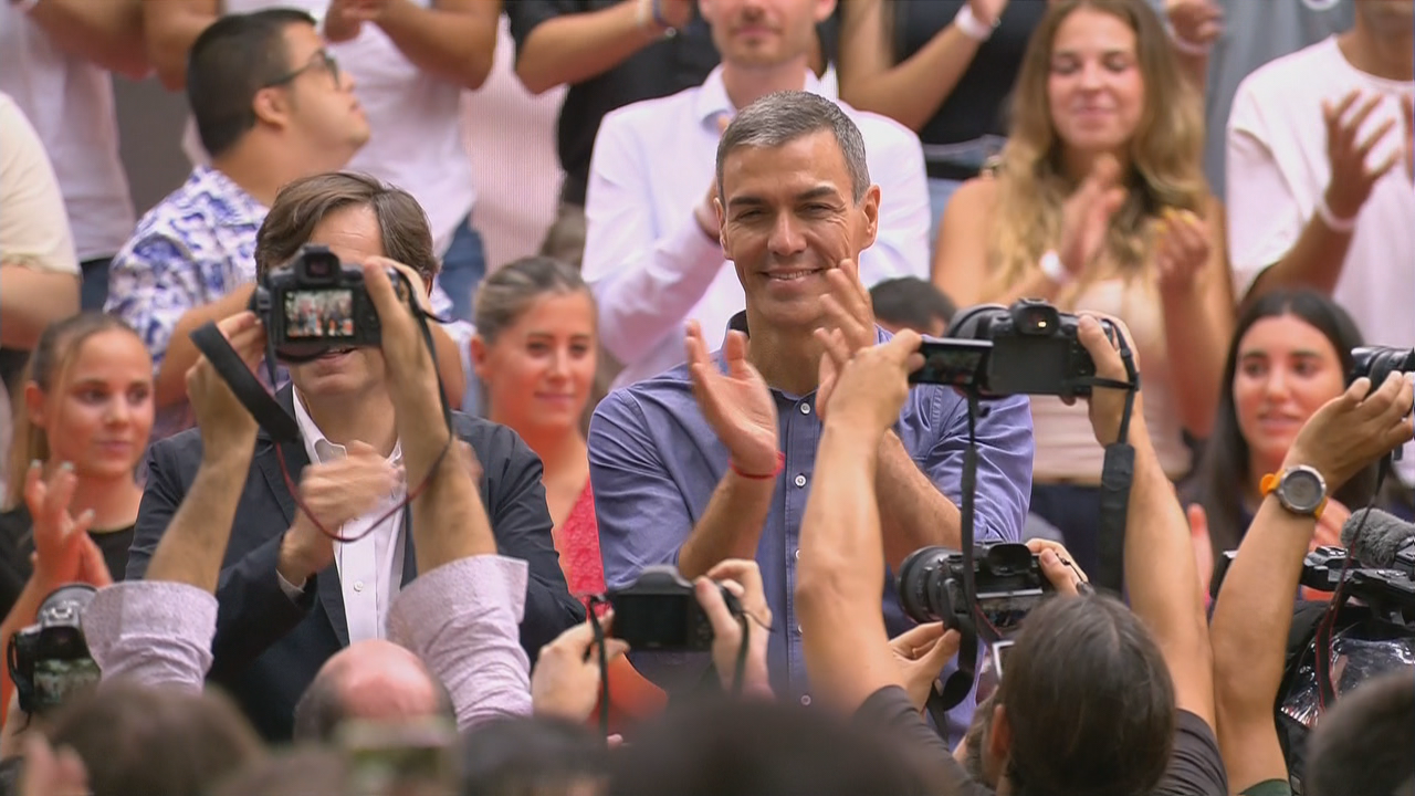 Pédro Sánchez na Festa da Rosa