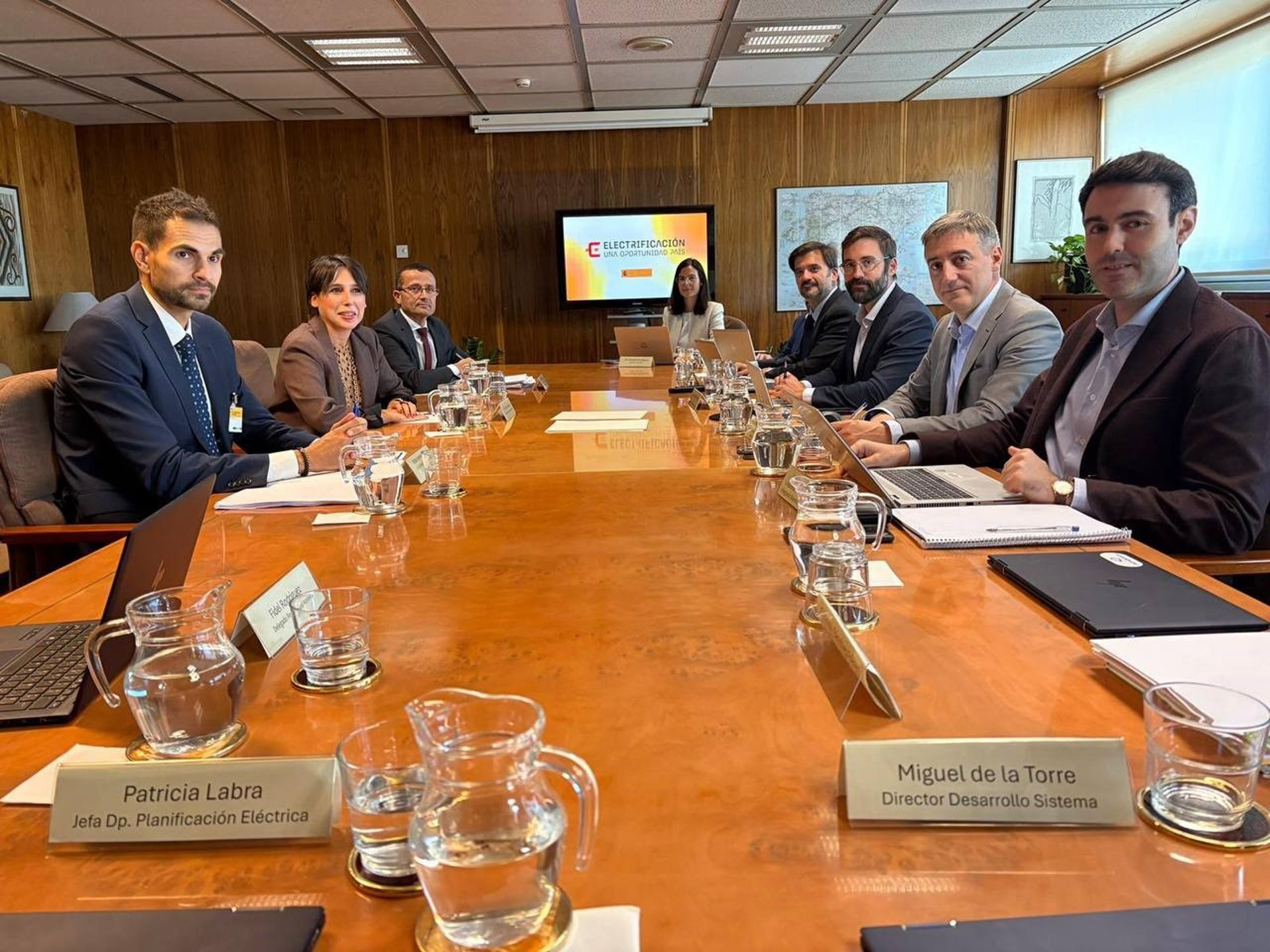 A conselleira de Economía reuniuse co secretario de Estado de Enerxía